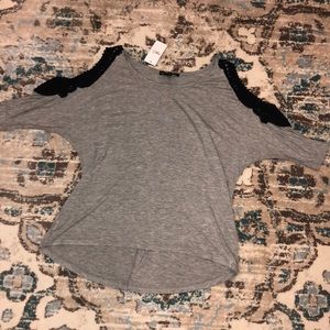 shoulder slit dress shirt